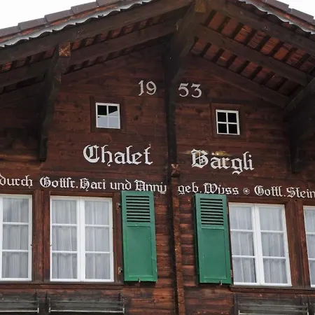 Apartment Chalet Baergli カンデルシュテッグ
